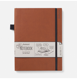 imagBookaroo Bigger Things Notebook Journal - Brown-53622