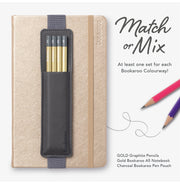 image //www.c...Bookaroo Graphite Pencils - Gold