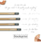 imag4Bookaroo Graphite Pencils - Gold
