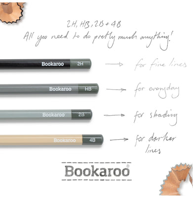 imagBookaroo Graphite Pencils - Mono