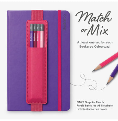 imagBookaroo Graphite Pencils - Pinks