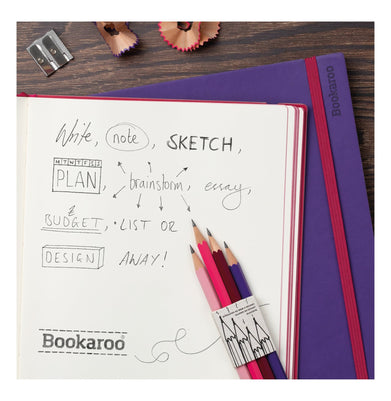 imagBookaroo Graphite Pencils - Pinks