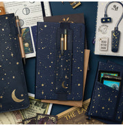 image //www.c...Bookaroo Notebook A5 Journal - Moon & Stars