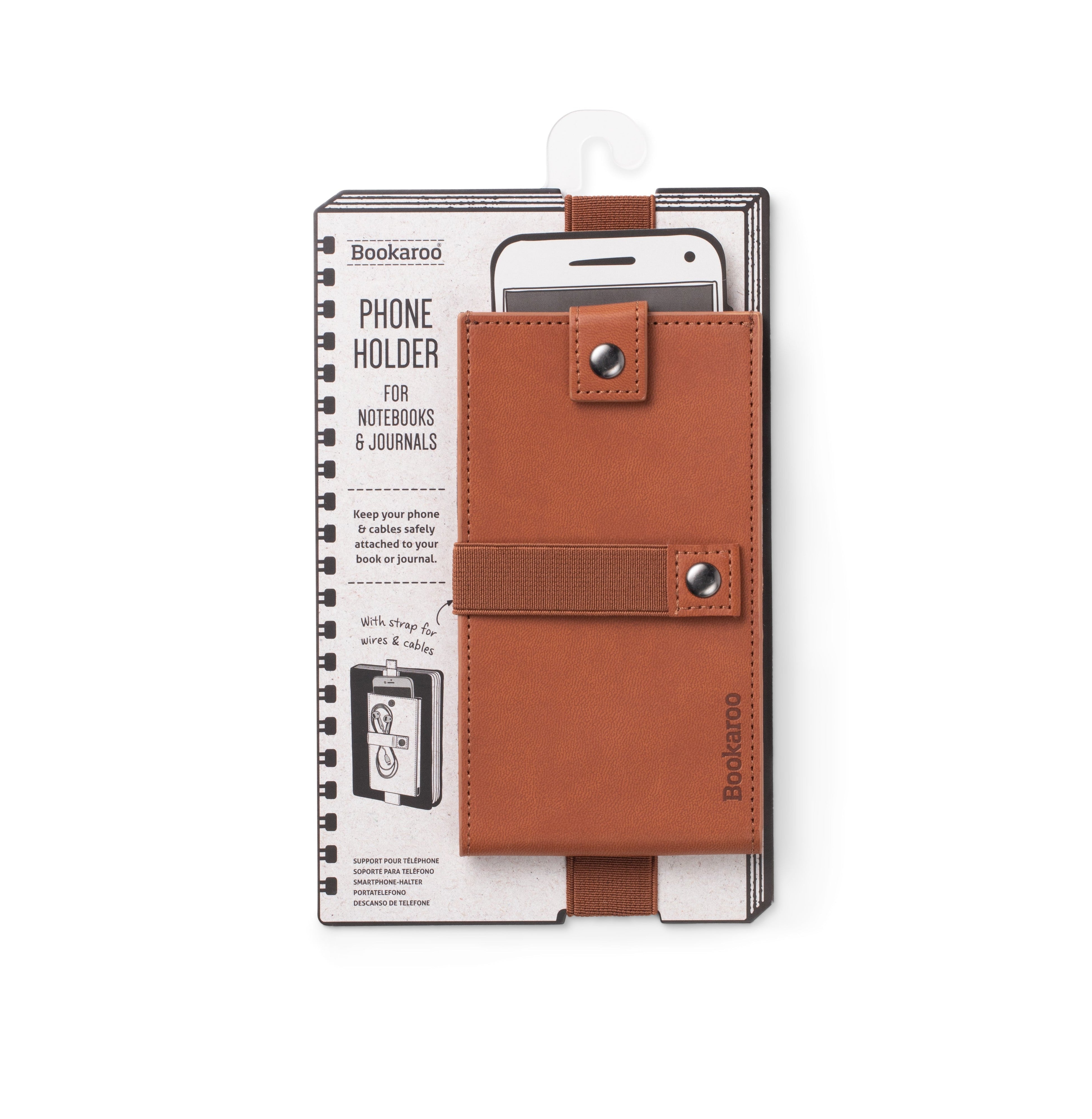 Bookaroo Stylish Phone Holder – Brown