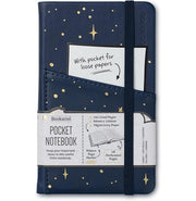image //www.c...Bookaroo Pocket Notebook A6 Journal - Moon & Stars-48403