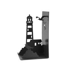imagBookend Lighthouse Black Metal -27909