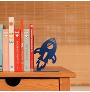 image //www.c...Bookend,Space Walk,Blue,Metal-27702