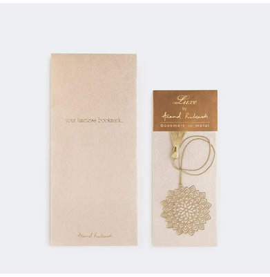 imagGeometric Brass Flower Bookmark: A Touch of Elegance for Every Reader buy online at crossword.in