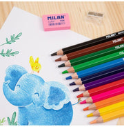 image //www.c...Box 12 Maxi Hexagonal Colour Pencils + Sharpener