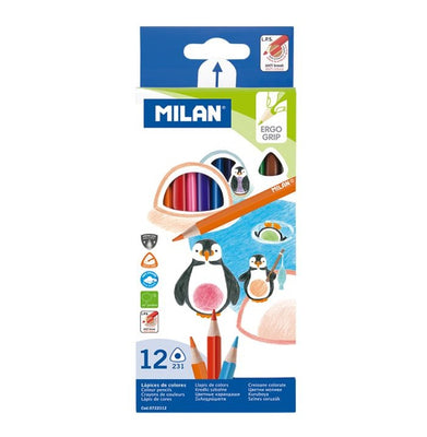 imagBox 12 Triangular Colour Pencils - 722312