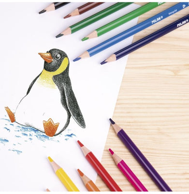 imagBox 18 Triangular Coloured Pencils