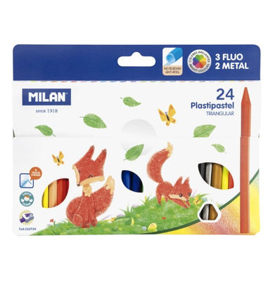 imagBox 24 Triangular Colour Pencils