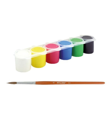 imagBox 6 Jars 25 Ml Poster Paint Assorted Colours