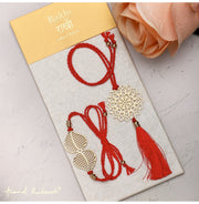 image //www.c...Brass Rakhi & Lumba Set Leaf n Amer
