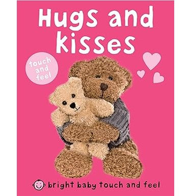 imagBright Baby Touch and Feel Hugs and Kisses Board book Priddy Roger