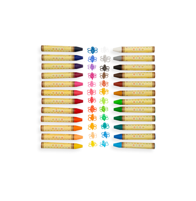 imagBrilliant Bee Crayons - Set of 12