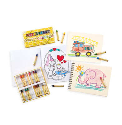 imagBrilliant Bee Crayons - Set of 12