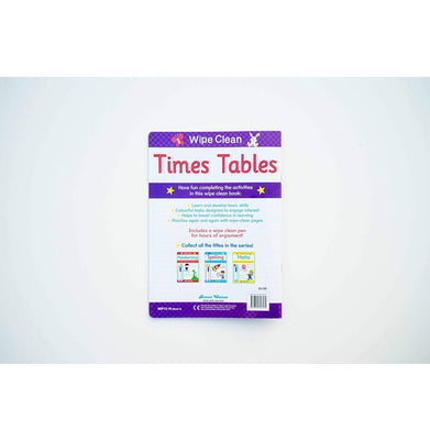 imagBrown Watson Wipe Clean Times Tables: Ages 6+ Brown Watson