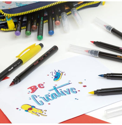 imagBRUSH-TIPPED WATER-BASED FIBREPEN