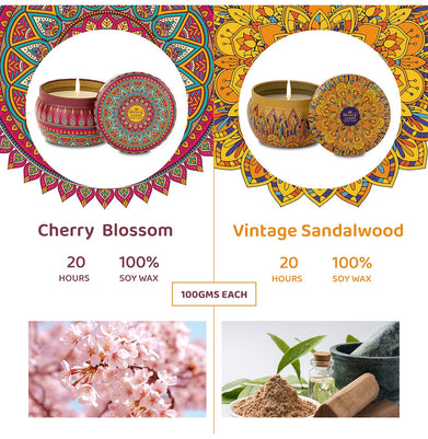 imagBryan & Candy-Cherry Blossom Candle SC14