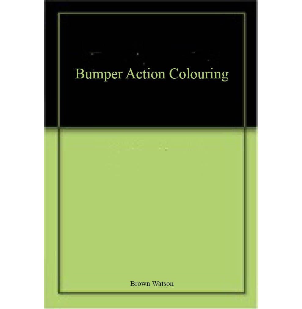 Bumper Action Colouring