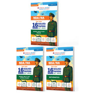 imagOswaal NDA-NA NATIONAL DEFENCE ACADEMY/NAVAL ACADEMY 16 Previous Solved Papers | Yearwise 2017-2025 II English, General Studies, Mathematics Set of 3 Books For 2025 Exam buy online at crossword.in