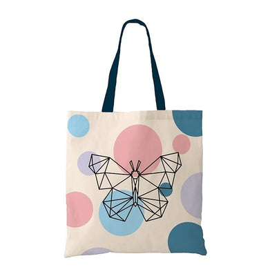 imagButterfly Cotton Canvas Tote Bags