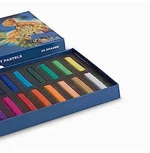 Camel Camlin Kokuyo Soft Pastels – 20 Vibrant Assorted Shades For Artists