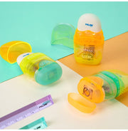 image //www.c...CAPSULE eraser with pencil sharpener