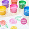 imag4Case 6 Pots 100 Ml Finger Paint, Metallic Colours