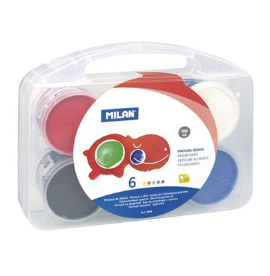 imagCASE OF 6 BOTTLES OF 100ml FINGER PAINT