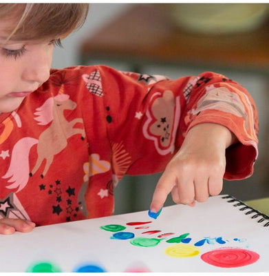imagCASE OF 6 BOTTLES OF 100ml FINGER PAINT