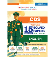 image //www.c...Oswaal CDS Combined Defence Services 15 Solved Papers Year-wise 2018-2025 I | English | For 2025 Exam