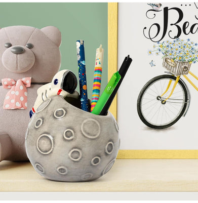 imagCeramic Pen Holder - Desk Friends - Space