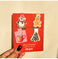 imag1Christmas Bookmarks Pack of 4-Set Red