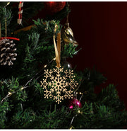 image //www.c...Christmas Ornament - Frosted Crystal Flake