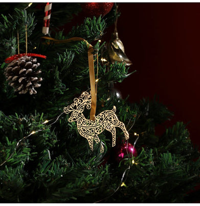 imagChristmas Ornament - Ornate Reindeer