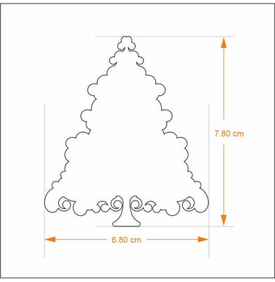 imagChristmas Ornament - Spiral Tree