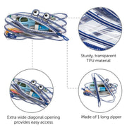 image //www.c...Clear Monster Pouch-CMP-1-Rainbow