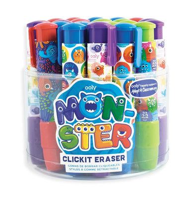 imagClick-it Erasers: Monsters