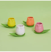 image //www.c...Coffee Set,Tulip,Colours Assort.,X4,Ceramic-27864
