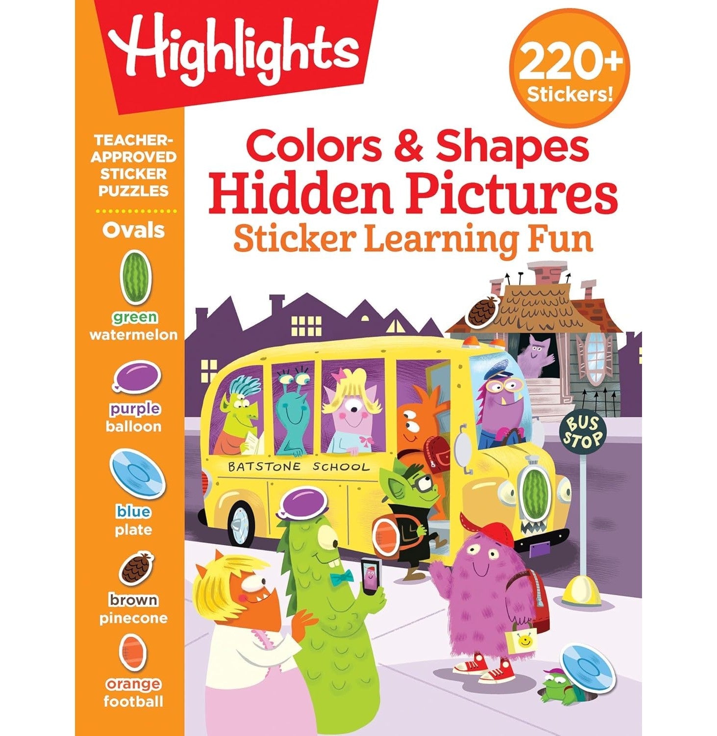 Hidden Sticker Colors & Shapes Hidden Pictures Sticker Learning Fun – Crossword.in