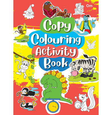 imagColouring book: Copy Colouring Activity Book :1 : Copy Colouring book for kids Paperback Om Books Editorial Team