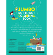 image //www.c...Colouring book: Dot:to:Dot Colouring Book for kids Green Paperback Om Books Editorial Team