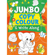 imagColouring book: Jumbo Copy Colour & Write Along Colouring book for kids Paperback NA