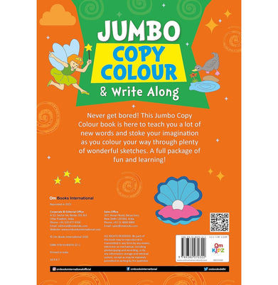 imagColouring book: Jumbo Copy Colour & Write Along Colouring book for kids Paperback NA