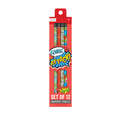 imagComic Attack Graphite Pencils - Set of 12
