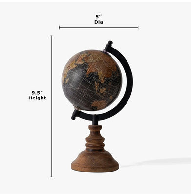 imagContemporary Poppy World Globe
