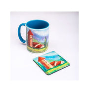 image //www.c...Countryside Landscape Mug - Blue
