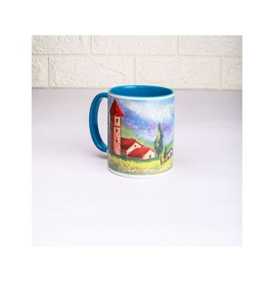 imagCountryside Landscape Mug - Blue
